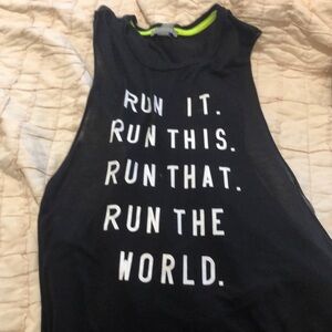 Running shirt